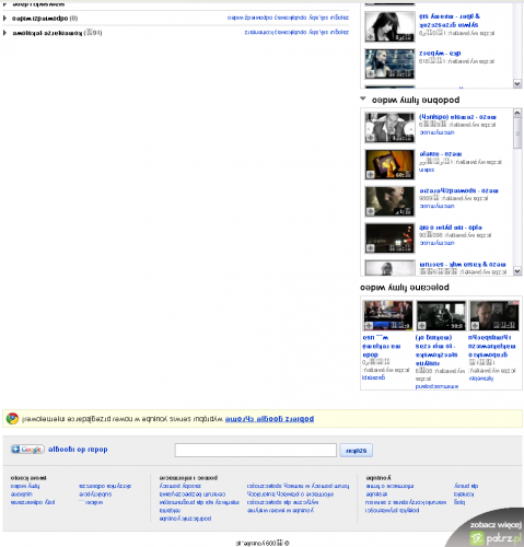 Nowy układ strony YT | \Bogdan.at\blog