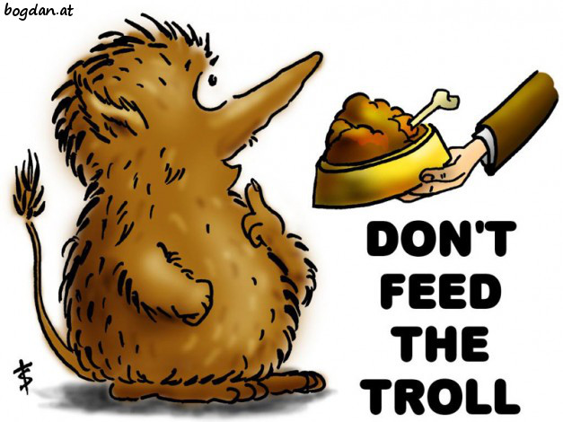 Nie karm Trolla!